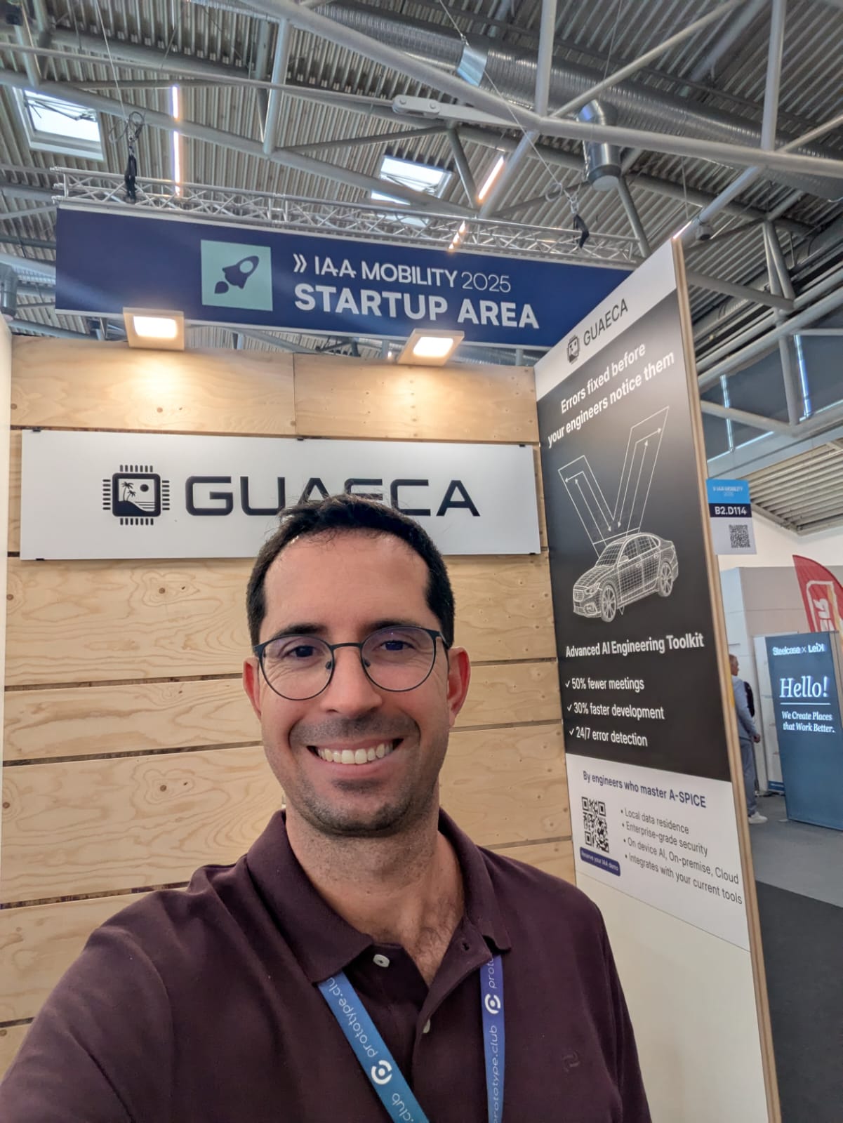 Équipe Guaeca au IAA Mobility 2025